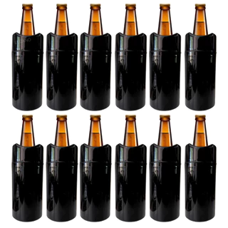 Kit 12 Porta Cerveja Termica Camisinha Cerveja Isopor 600ml