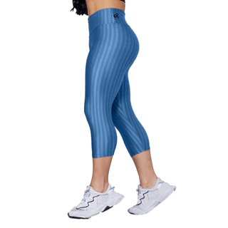 Calça Corsario Poliamida 3D Feminino Cos/Alto -P M G GG