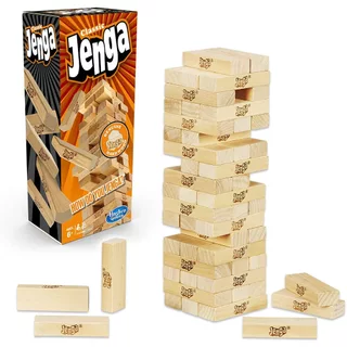 Jogo Hasbro Gaming Jenga Novo - Jogo de torre - Hasbro A2120