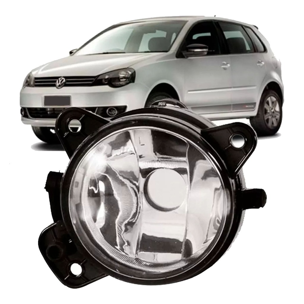 Farol Milha Polo 2008 2009 2010 2011 Fox Golf Gol G5 Voyage | Shopee Brasil