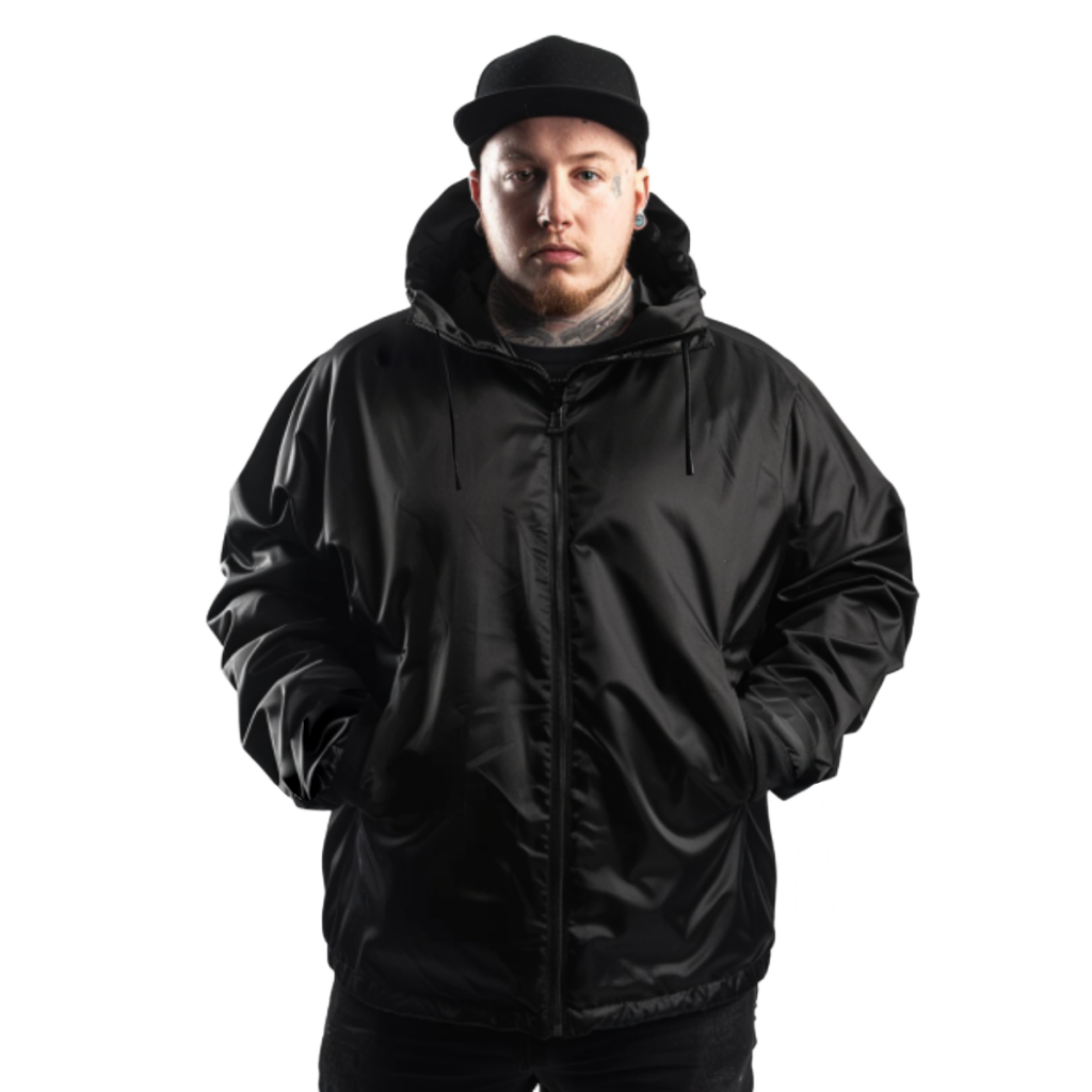 Jaqueta Corta Vento Aspen Impermeável Masculina Preto Casaco Blusa - Main Image