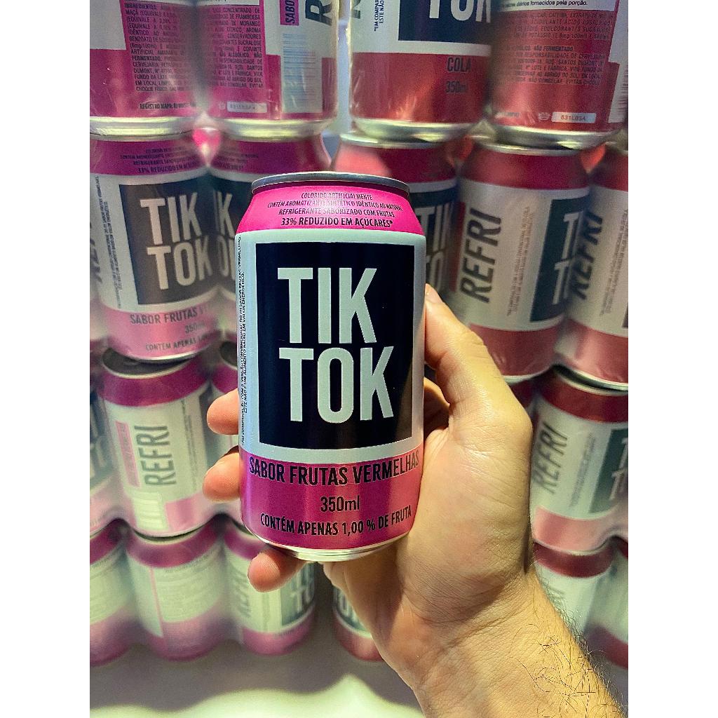 Kit Refrigerante TikTok Coca-cola e Frutas Vermelhas novidade Latas 350ml