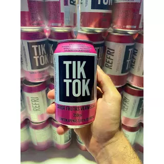 Kit Refrigerante TikTok Coca-cola e Frutas Vermelhas novidade Latas 350ml