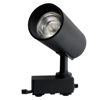 Spot Para Trilho Eletrificado 15w Preto Led Luz Forte