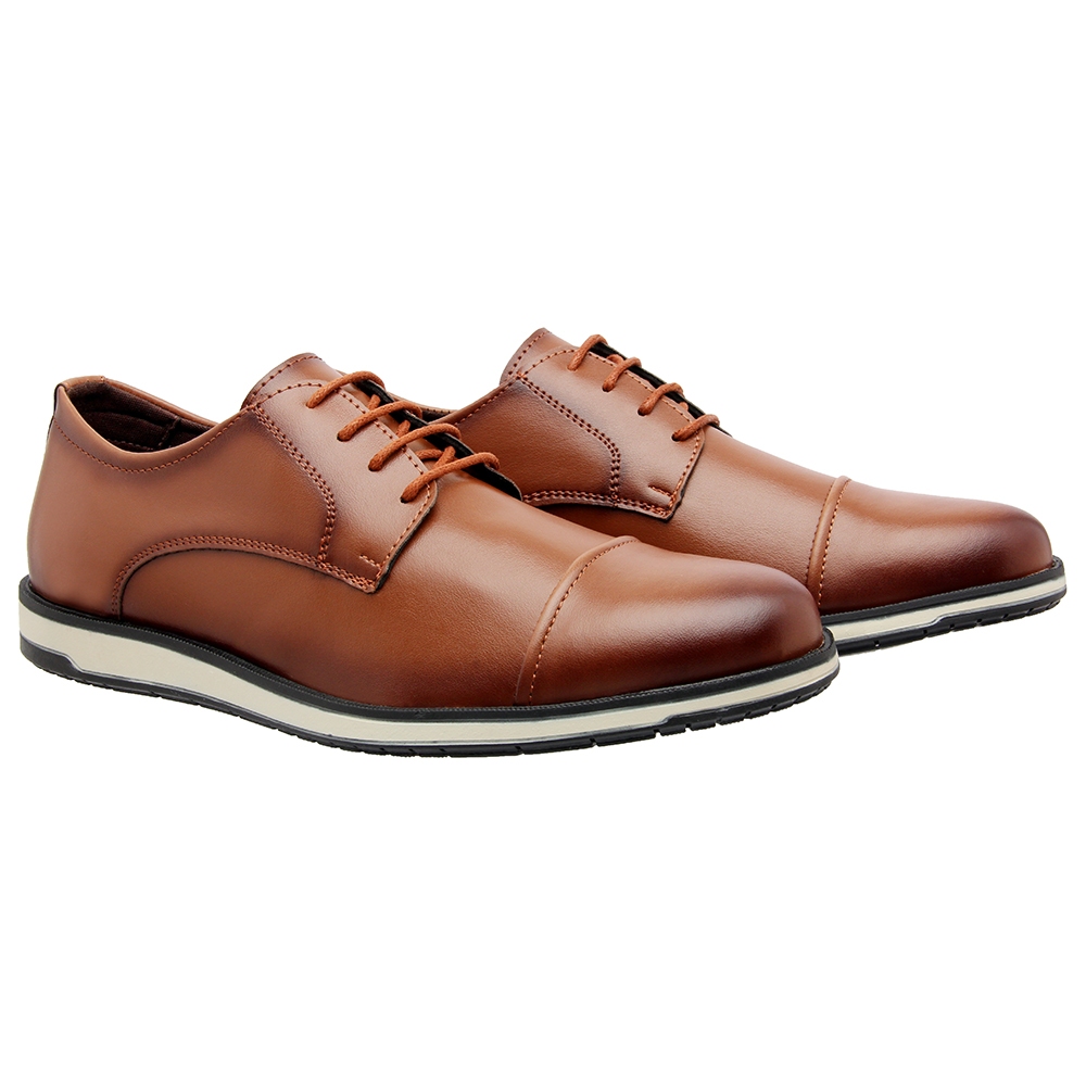 Sapato Casual Oxford Social Masculino Esporte Fino Moderno Elegante