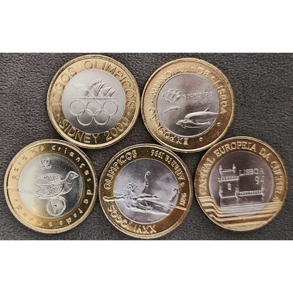 200 Escudos Moeda bimetálica de Portugal da série 1974-2001 – 3.ª Republica (Escudo) - Comemorativa