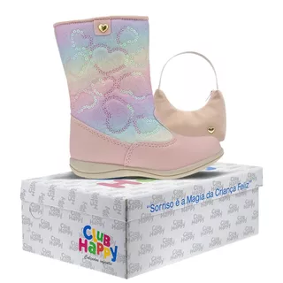 Bota Infantil Feminina Bota Menina Bota De Menina Infantil Botinha Com Bolsa
