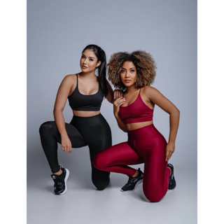 Conjunto calça + Top bojo removivel suplex power