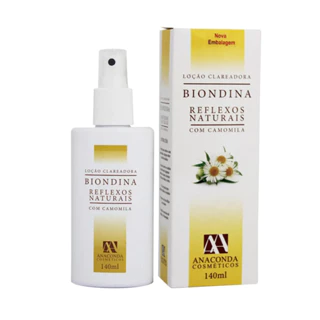Anaconda Biondina Clareador Reflexos Naturais Loção Clareadora - 140ml