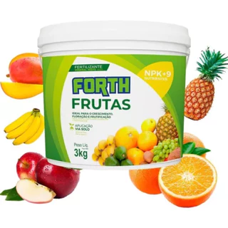 Forth Frutas Balde 3 Kg Npk+9 Forth Jardim
