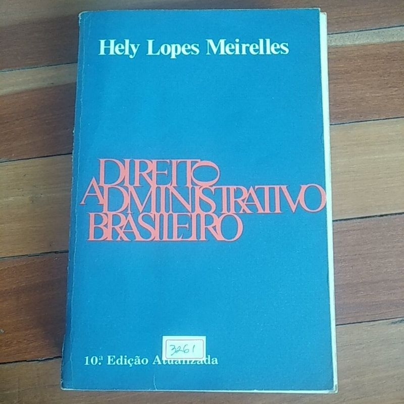 Direito administrativo brasileiro Hely Lopes Meirelles (3261) | Shopee ...