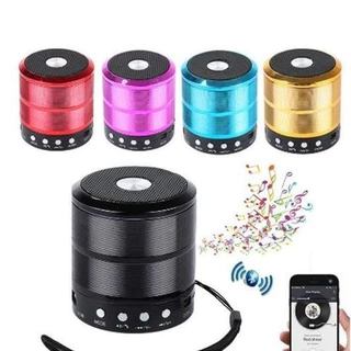 Mini Caixinha De Som Speaker Bluetooth Sem Fio Portátil Colorida Fm Mp3 Pen Drive Envio Imediato