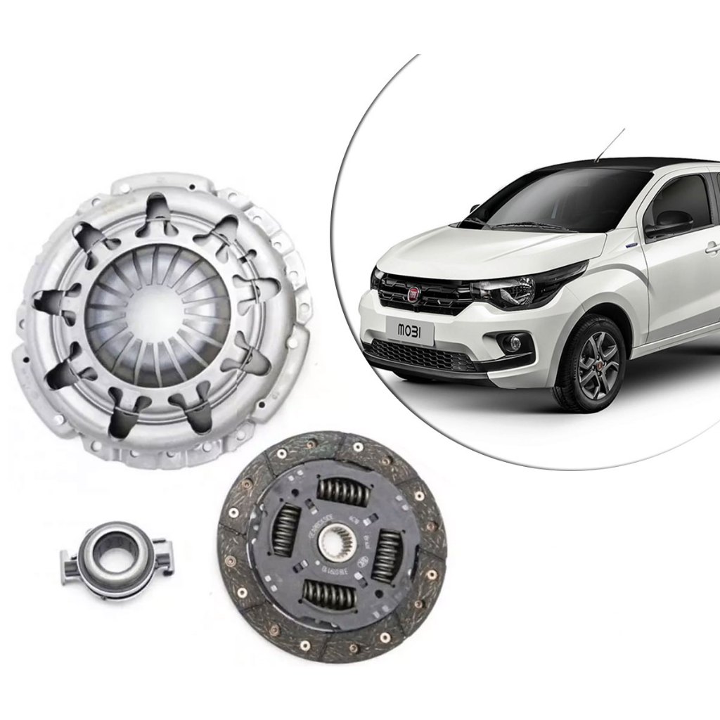 Kit Embreagem Fiat Mobi 1.0 4 Cilindros 2012 2013 2014 2015 2016 2017 ...