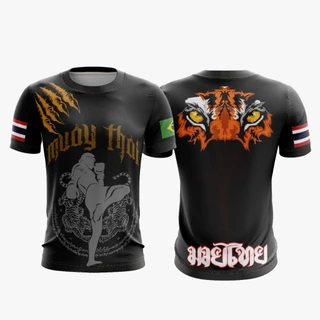 Camisa de Muay Thai Tiger