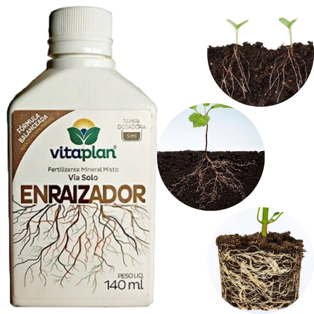Enraizador Líquido Concentrado Vitaplan 140ml