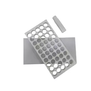 Placa Porcionadora de Doces Brigadeiro Beijinho 13g 45 Furos