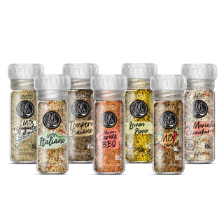 Kit Temperos no Moedor - BR Spices Cozinha Criativa
