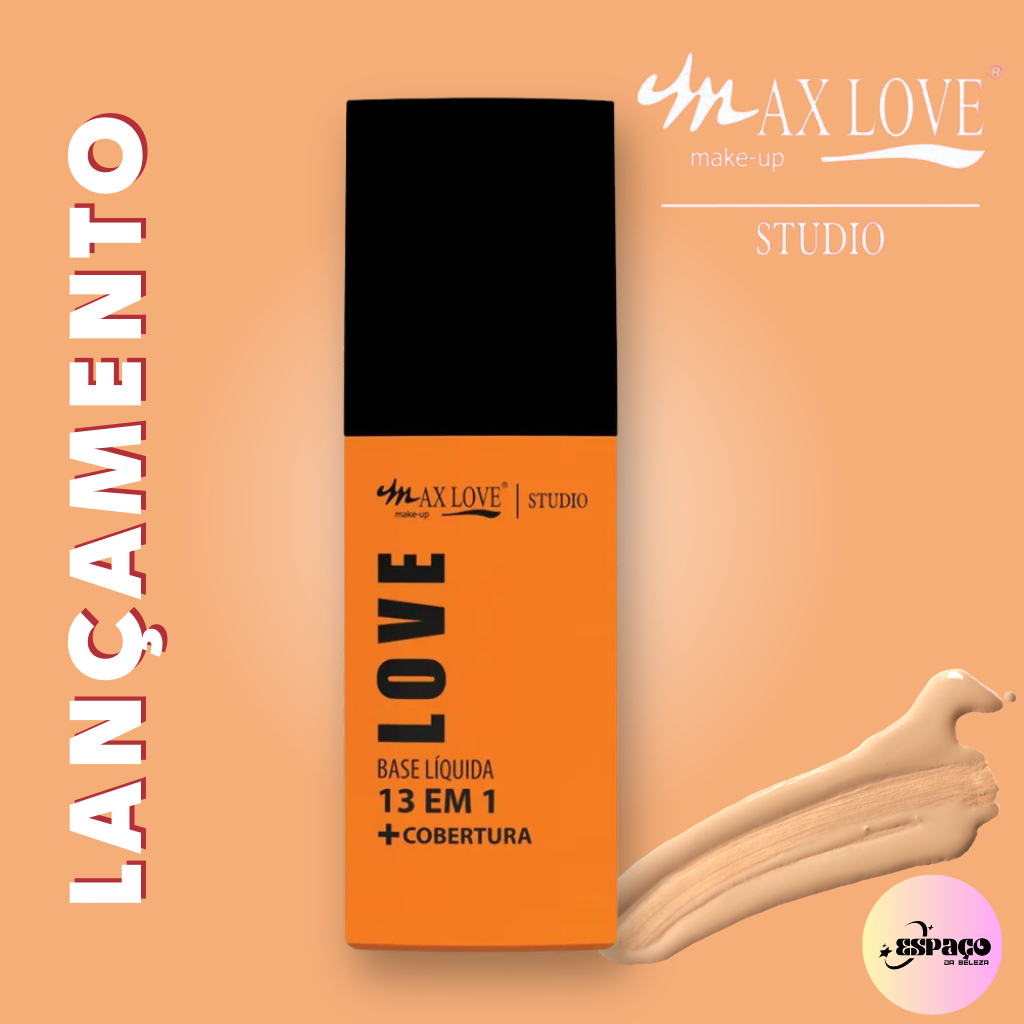 Base Líquida 13 em 1 + Cobertura Max Love | Shopee Brasil