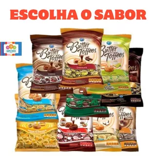 CARAMELO ARCOR BUTTER TOFFEE PC 500G Escolha o sabor