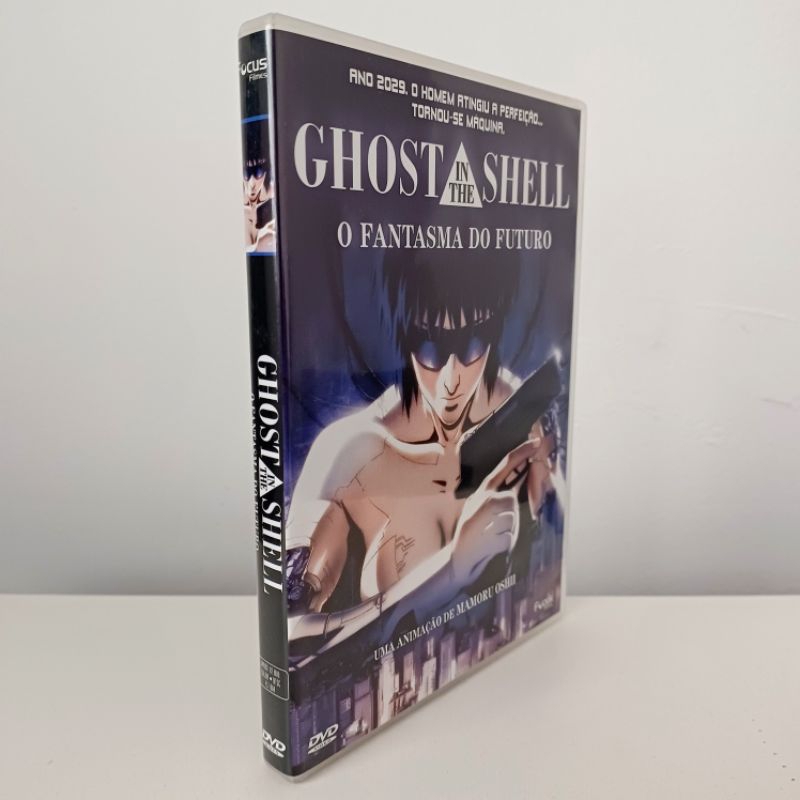 DVD anime Ghost in the Shell O Fantasma do Futuro original