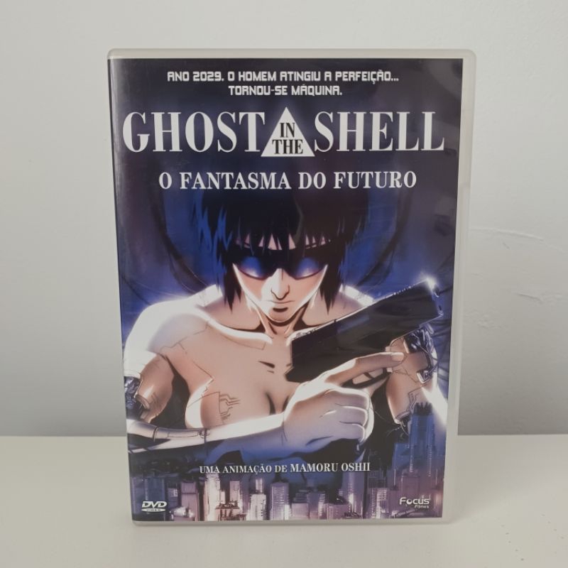 DVD anime Ghost in the Shell O Fantasma do Futuro original