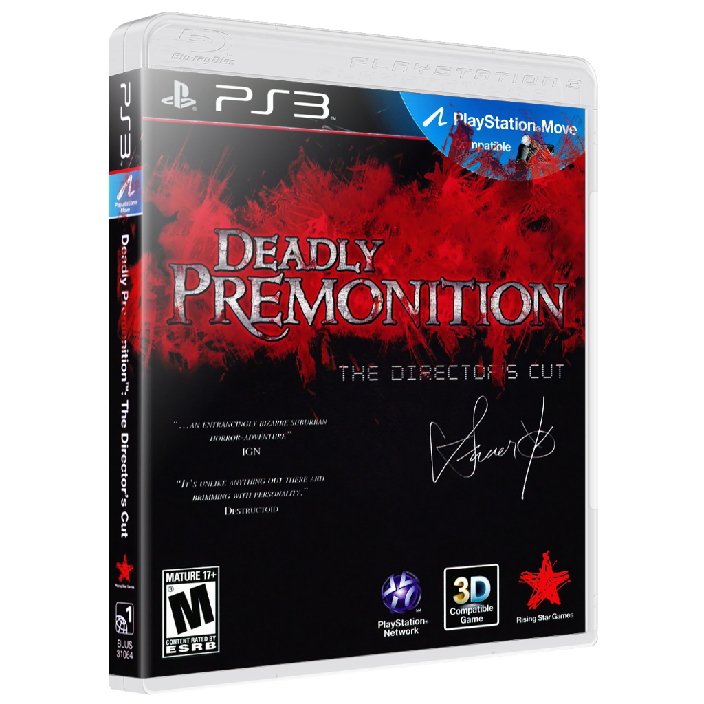PS3-Deadly Premonition The Directors Cut