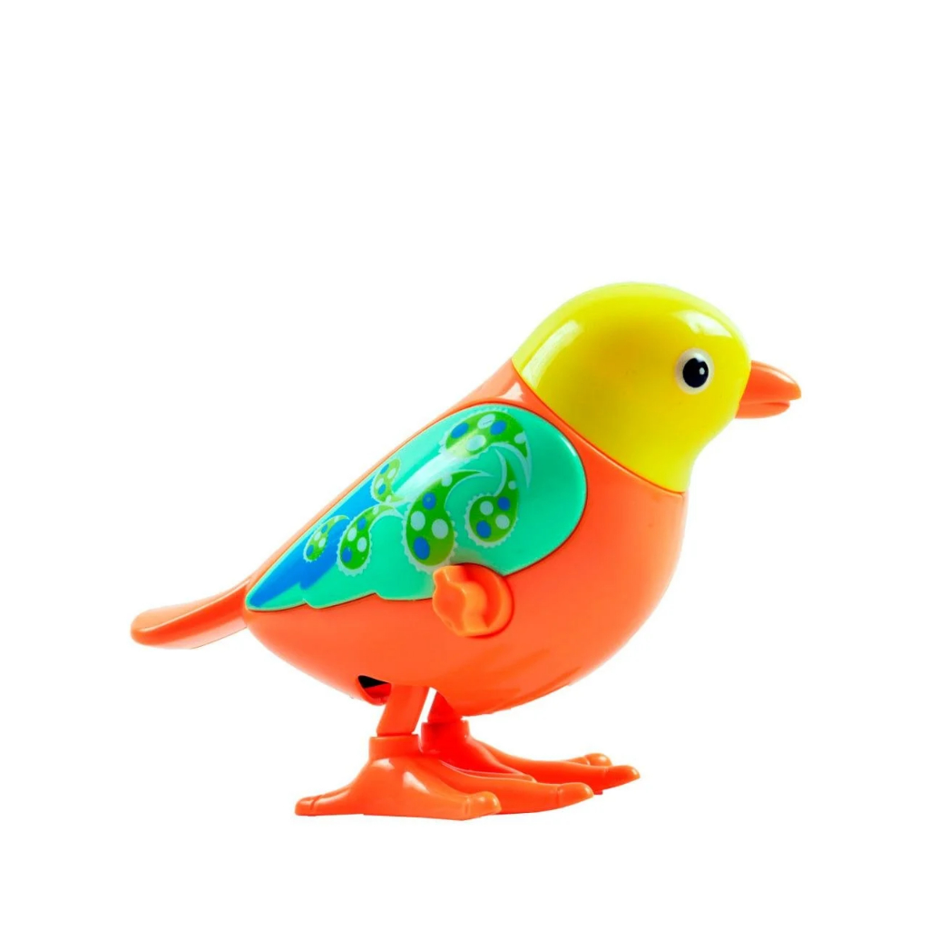 Pássarinho a Corda Pássaro Anda Sozinho Colorido Brinquedo Infantil ...