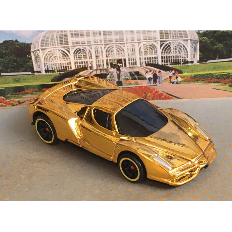 ホットウィール フェラーリ　ENZO FERRARI〈ゴールド〉 HOT WHEELS ENZO FERRARI DOURADA 2007 60 YEARS RACER #09/24