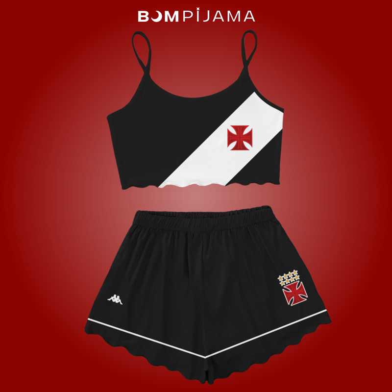 Pijama Vasco Da Gama Time Brasileiro Futebol | Shopee Brasil