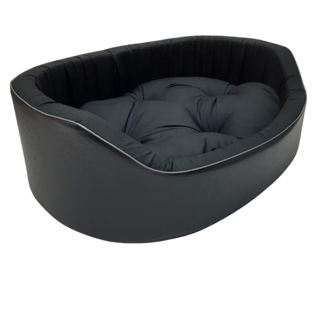 Caminha Pet Cama Preta para Gato Cachorro Total Black G