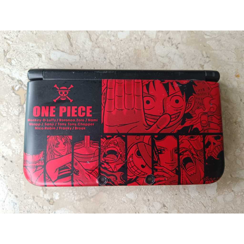 Nintendo 3ds XL Edição Especial One Piece Desbloqueado