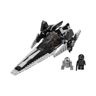 Lego Star Wars 7915 Imperial V-Wing Starfighter (usado 2011) 139 peças Lego original raro
