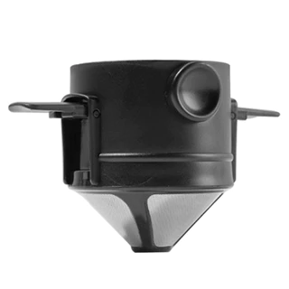Mini Coador Filtro de Café Individual Portátil – PRETO