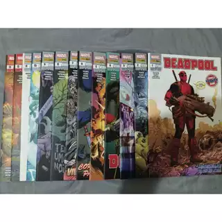 Coleção - Deadpool Mensal 2019 - Edição 1 a 13 - Skottie Young e outros