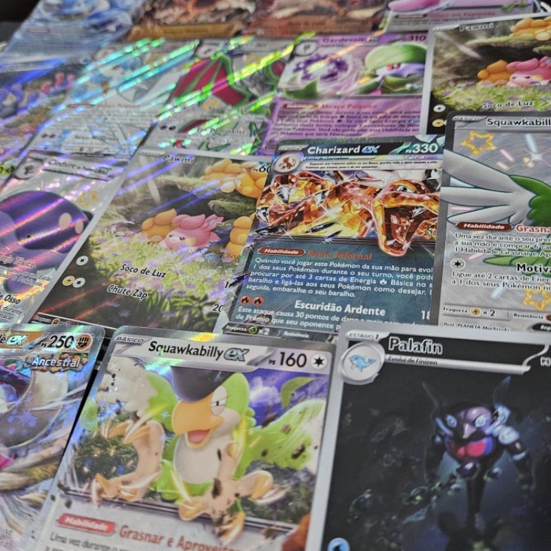 10 Cartas Pokémon Ultra Raras ORIGINAIS SEM REPETIÇÃO - Pokémon TCG COPAG