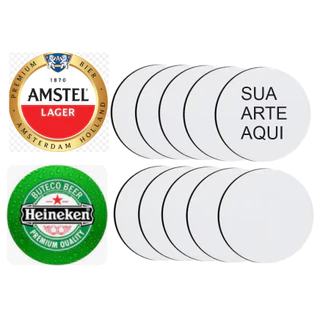 Kit Descanso para copo personalizado porta copos em mdf