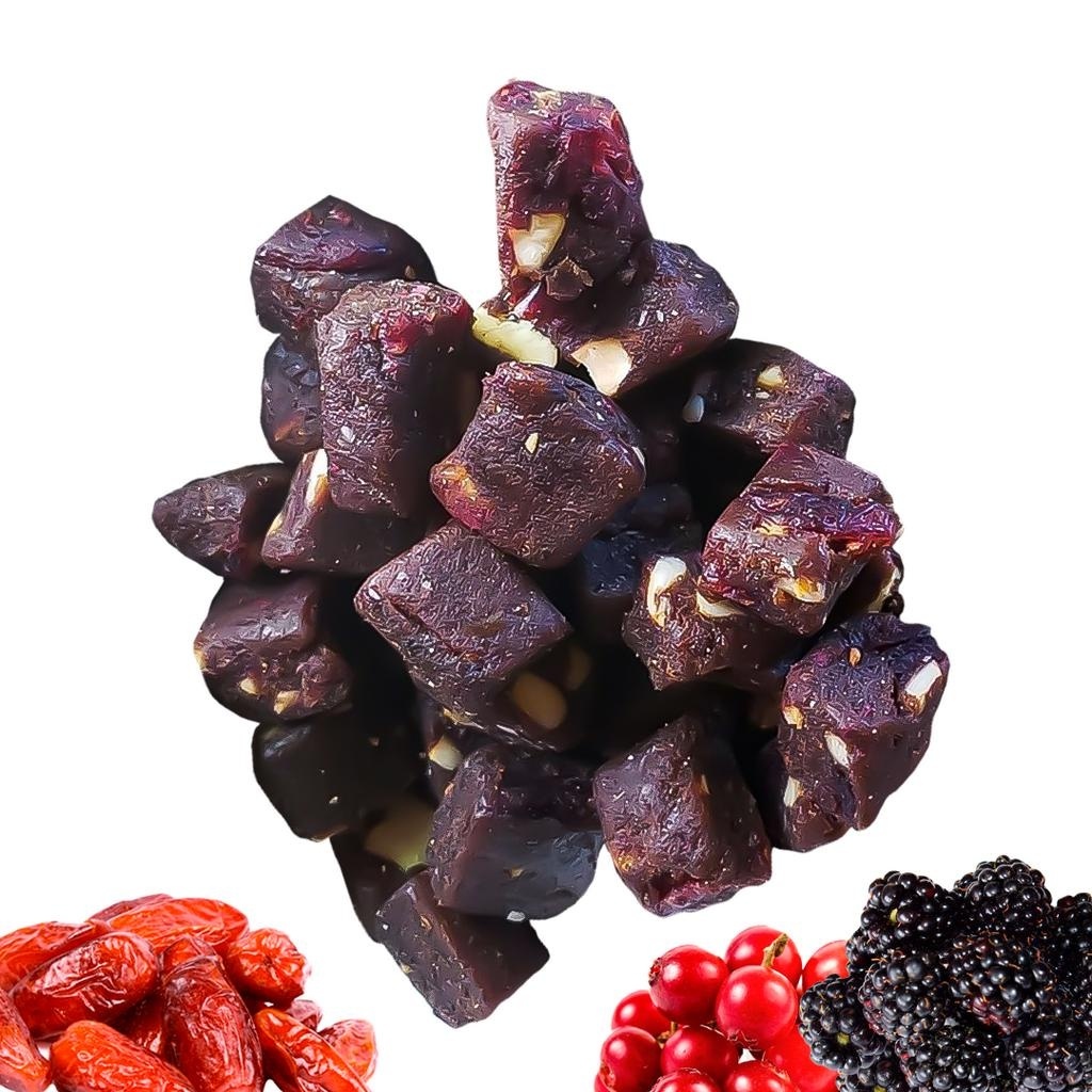 500g Doces Fit Sem Açúcar/ Sem Lactose/ Sem Glúten Vários Sabores (Tâmara, Castanha, Paçoca, Cacau, Coco, Amora, Cranberry, Alfarroba)