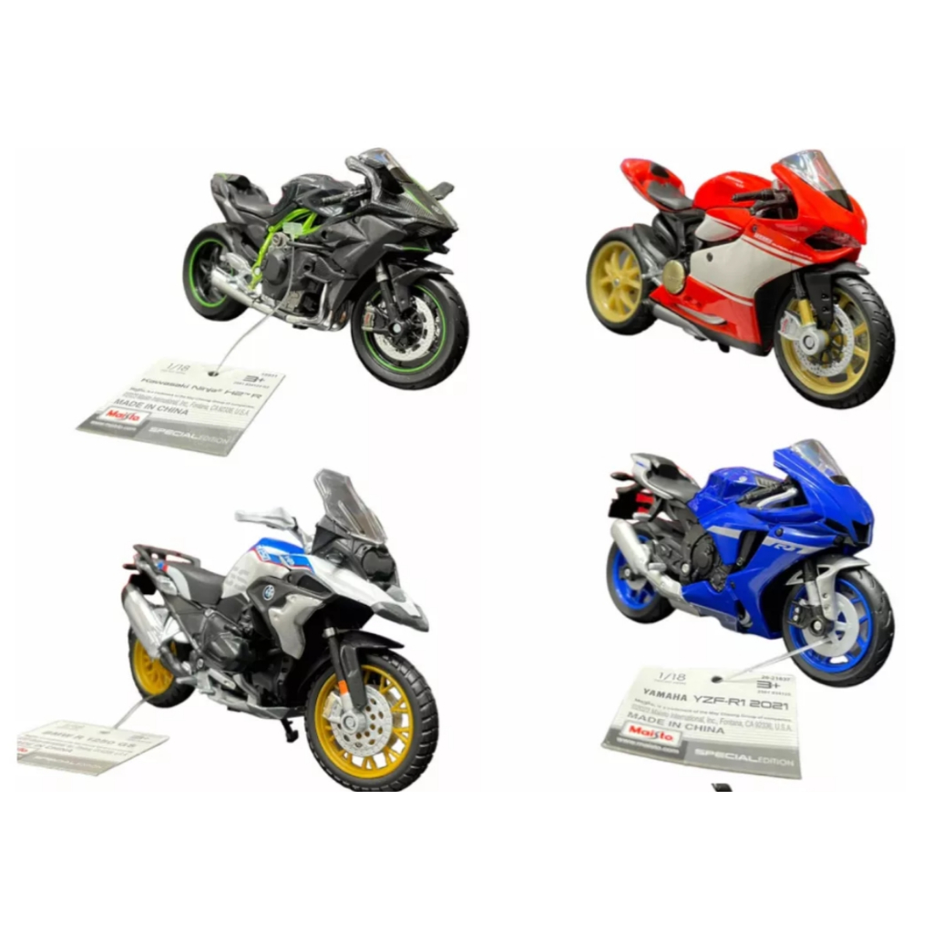 Miniatura moto edição especial Moto Escala 1/18 original - Triumph