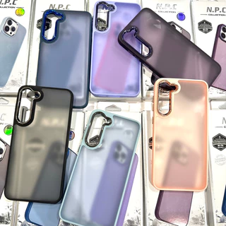 Capa case SPACE Acrílico Fosca Anti Impacto Para Samsung galaxy S23/S23Plus/S23FE/S23Ultra capinha de celular space com borda galvanizada
