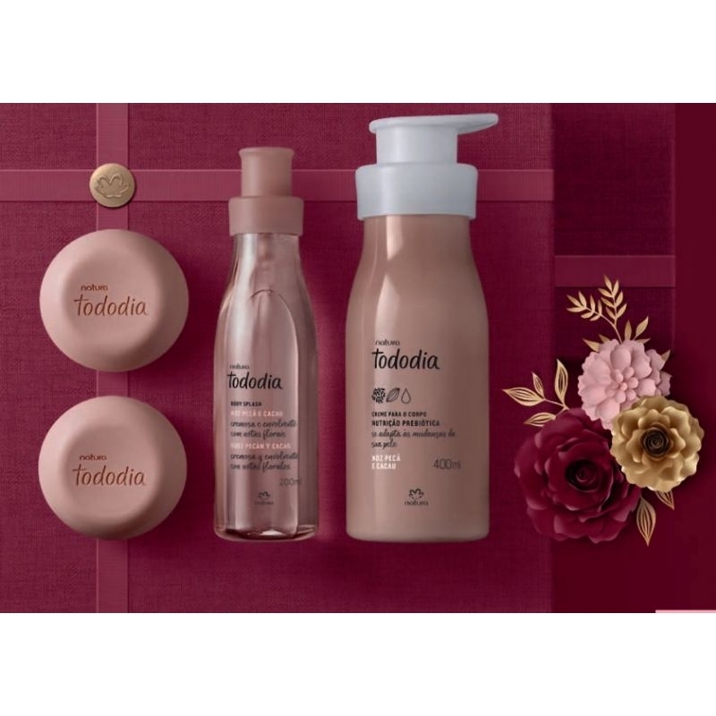 Kit Natura Tododia Noz Pecã e Cacau | Shopee Brasil