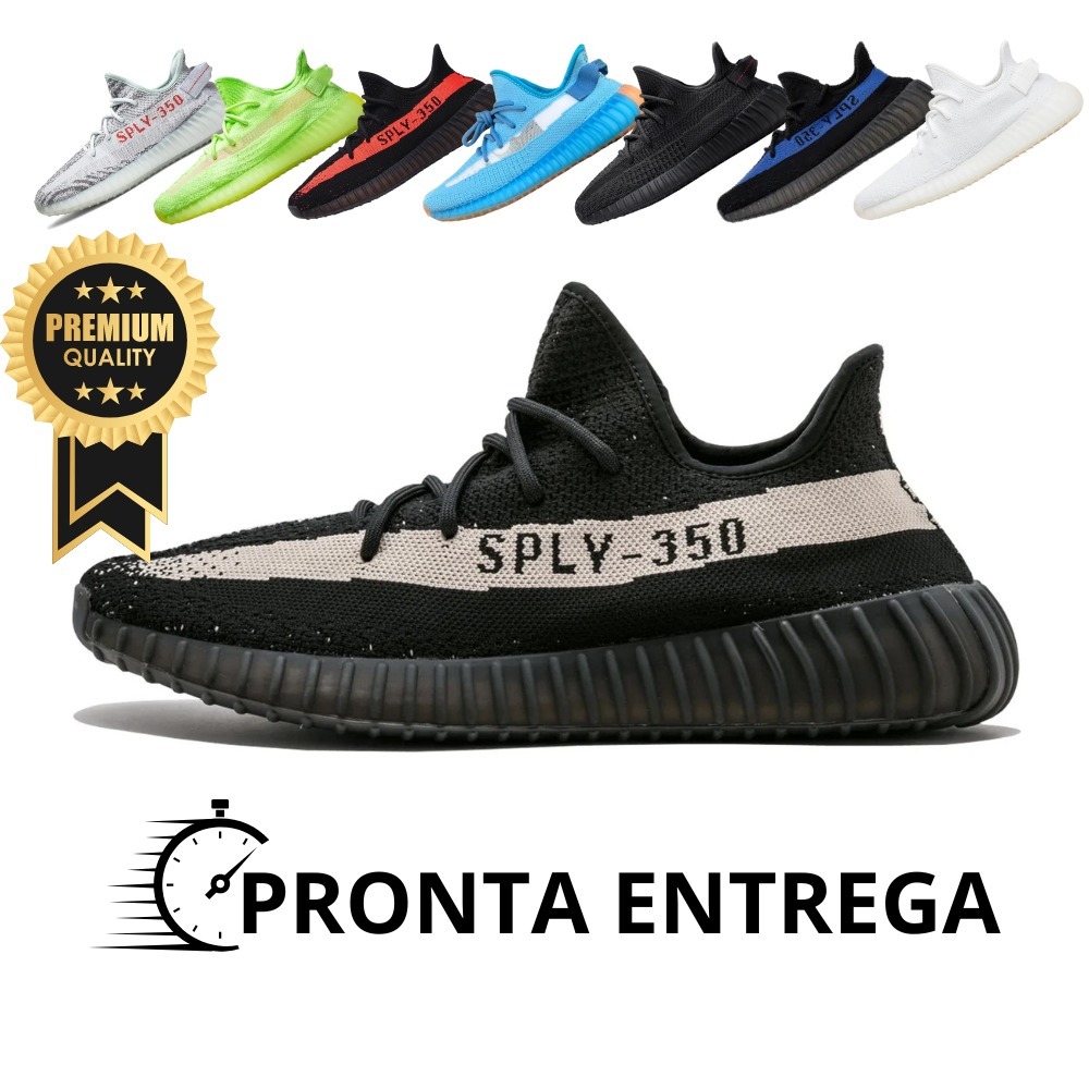 Tênis Yeezy Boost 350 V2 Premium Importado Alta Qualidade Pronta Entrega - Corrida , Caminhada , Super Confortável