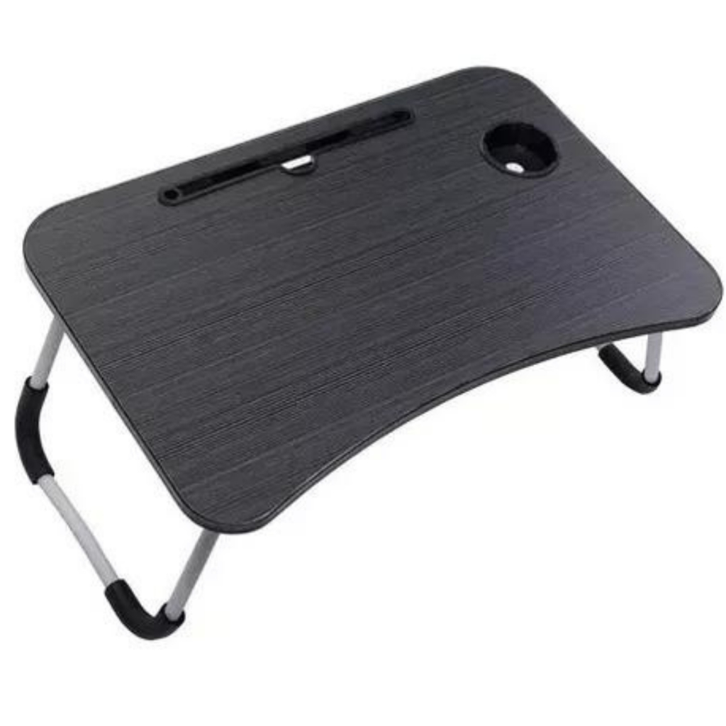 Mesa Mesinha Apoio Cama Sofá Suporte Notebook Tablet Copo Refeição Homi Office Dobrável