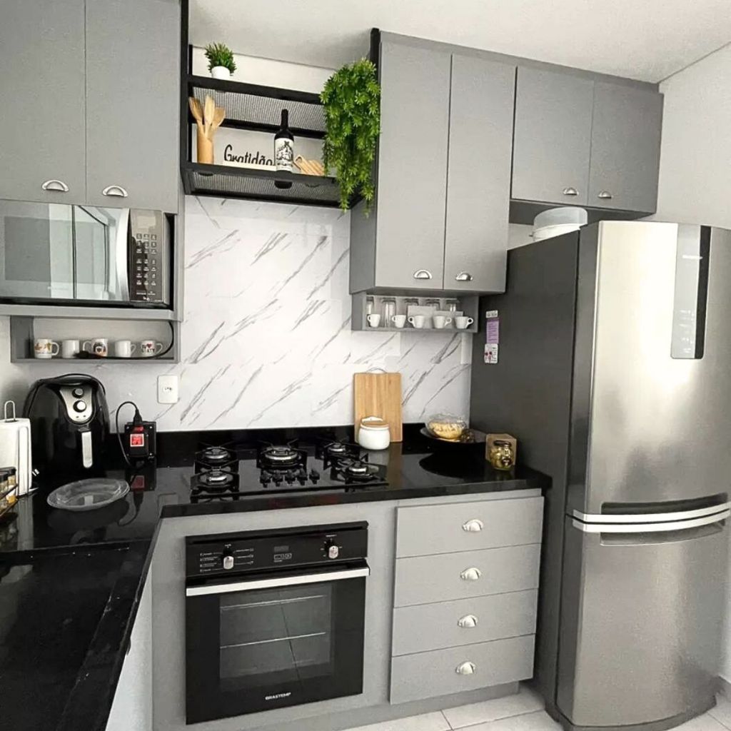 Kit 12 Placa Decorativa Papel de Parede Adesivo Mármore Revestimento Moderno Marmorizado Reforma Decoração Piso Cozinha Banheiro