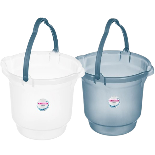 Balde Plastico Redondo 15 Litros De Limpeza Sanremo Original