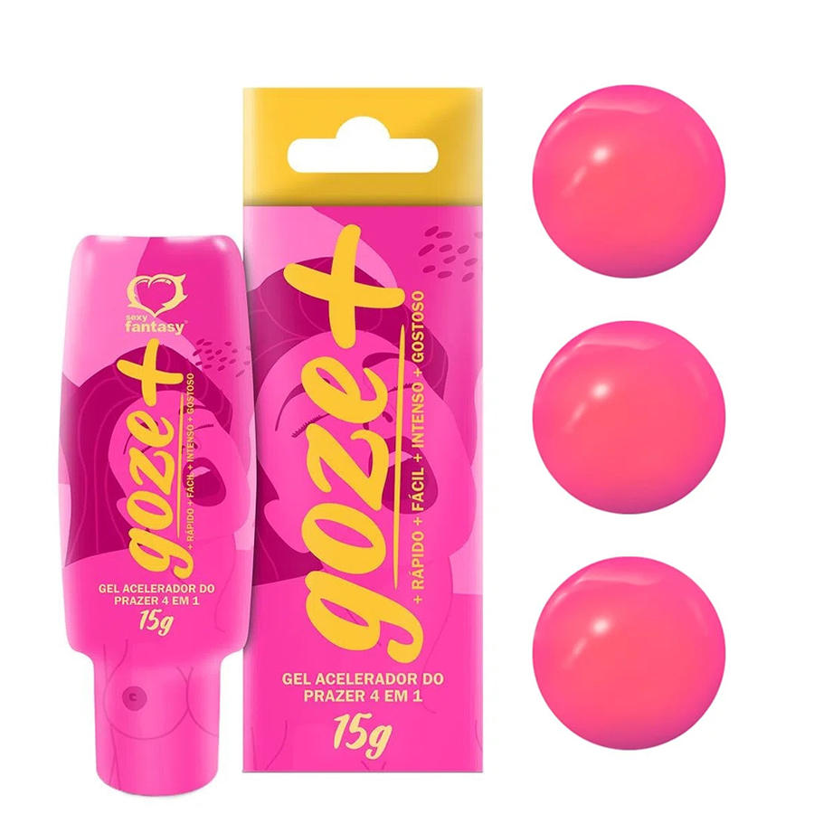 KIT GOZE Mais 4 em 1 Acelerador de Prazer Feminino + BOLINHA Excitante Sexy  Fantasy | Sex Shop Produtos Adultos | Shopee Brasil