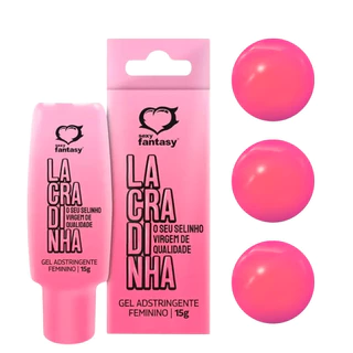 KIT LACRADINHA Gel Adstringente Sempre Virgem Aperta Vagina + Bolinha Sexy Fantasy SEX SHOP
