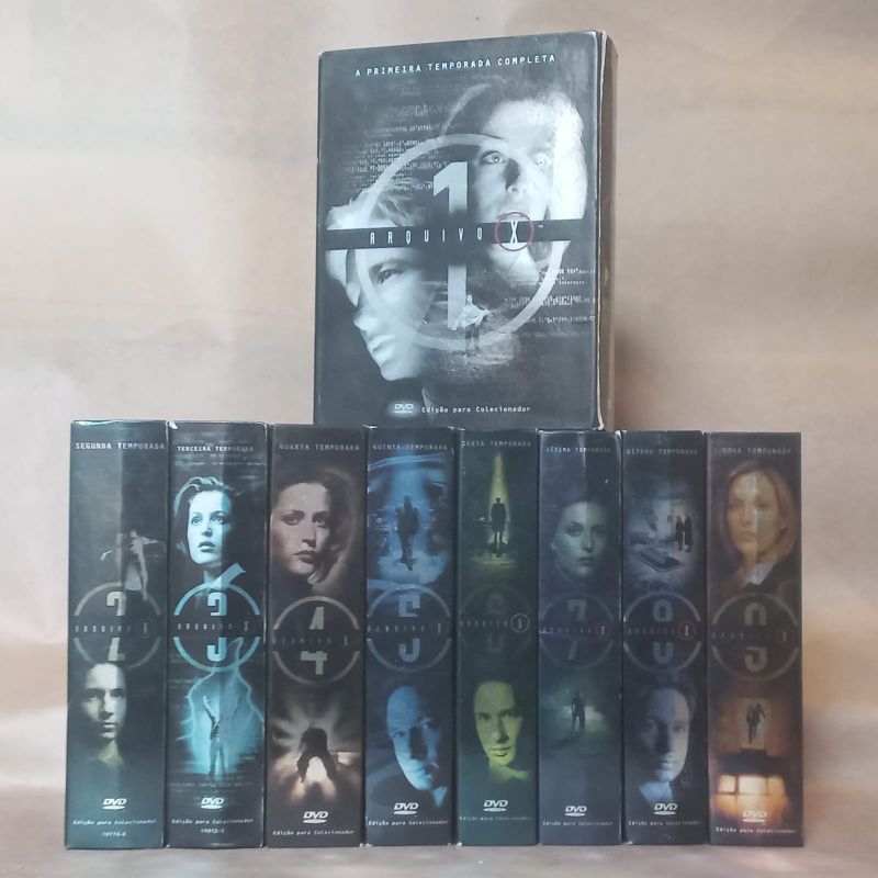 Arquivo X Edição de Colecionador 53 DVDs 9 Temporadas Completas