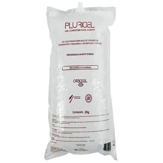 Gel Condutor para Ultrassom e Exames Plurigel - Bag 2 Kg