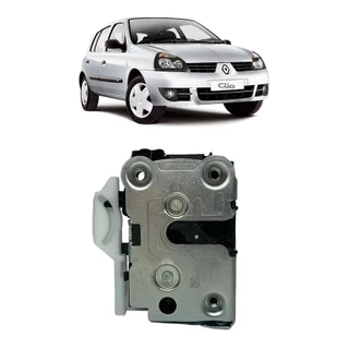 Fechadura Elétrica Porta Dianteira Clio 99 2000 2001 2002 2003 2004 a 2016 Lado Direito Passageiro