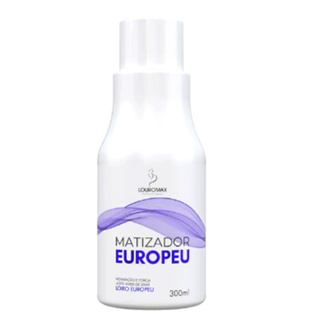 Matizador Louromax Loiro Blanco Efeito Louro Europeu 300ml Máscara Desamareladora Profissional